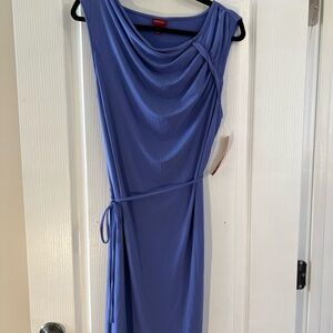 Merona Periwinkle Cowl Neck Midi Dress